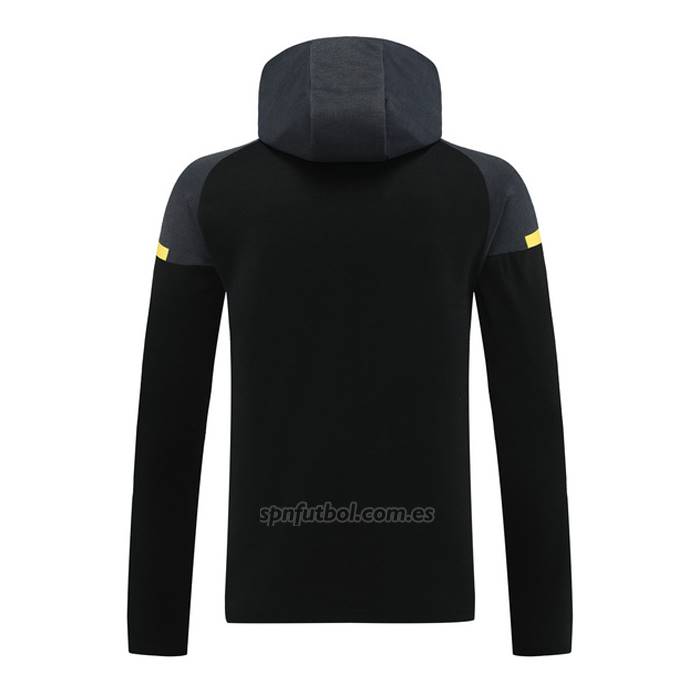 Chaqueta con Capucha del Borussia Dortmund 2024-2025 Negro